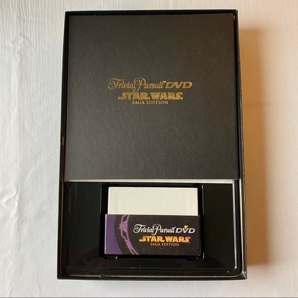 TRIVIAL Pursuit DVD Star Wars Saga Edition Board Game By Parker Brothers Hasbro - Picture 6 of 11